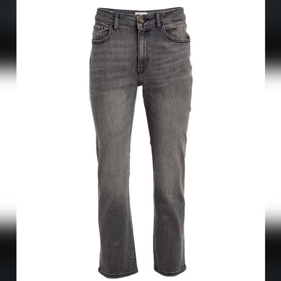 Warp + Weft -37 Silver Birch LFZ High-Waist Relaxed Straight-Leg Jeans‎ Women 26 - Picture 1 of 8